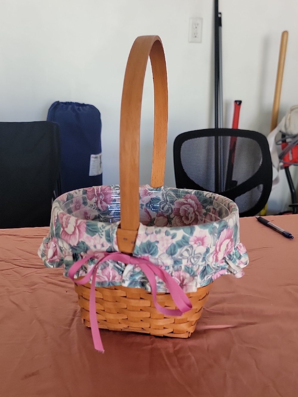 Longaberger 1993 Mother's Day Basket with Handle